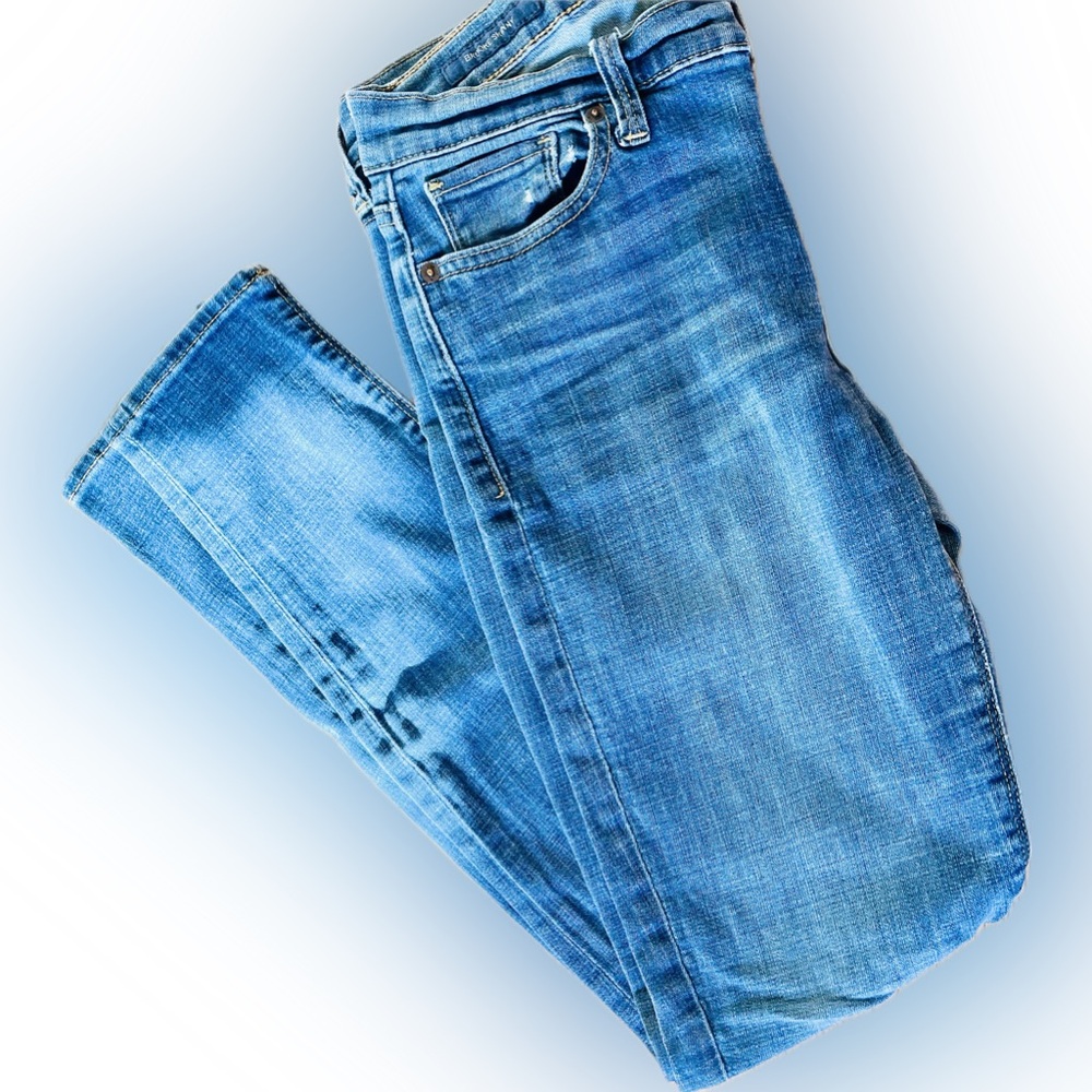 Lucky Brand - Blue Denim Skinny Jeans - relaxed fit skinny jeans, size 6